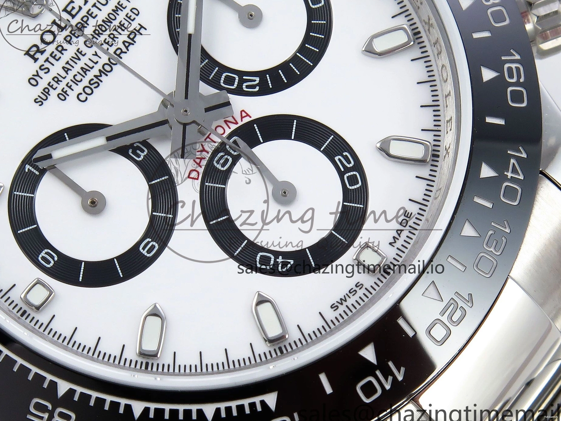 Best Edition QF SA4130 on 1:1 116500 White Dial SS Daytona Bracelet 0501